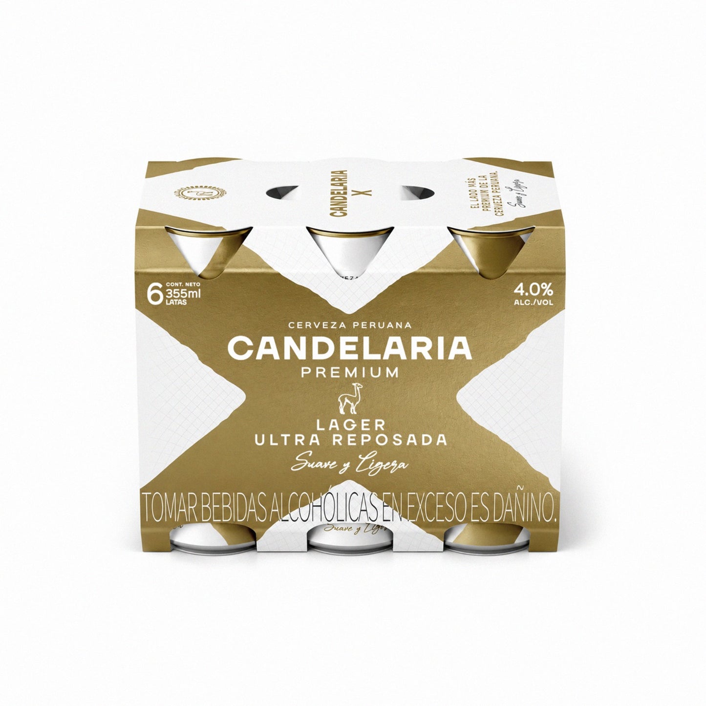 Candelaria X - Premium lager - lata 355ml