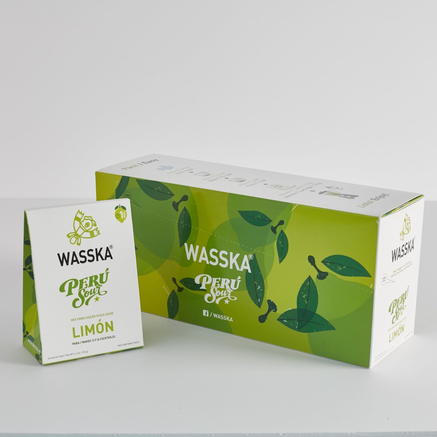 Wasska Perú Sour Limón - Sobre 125 Gr.
