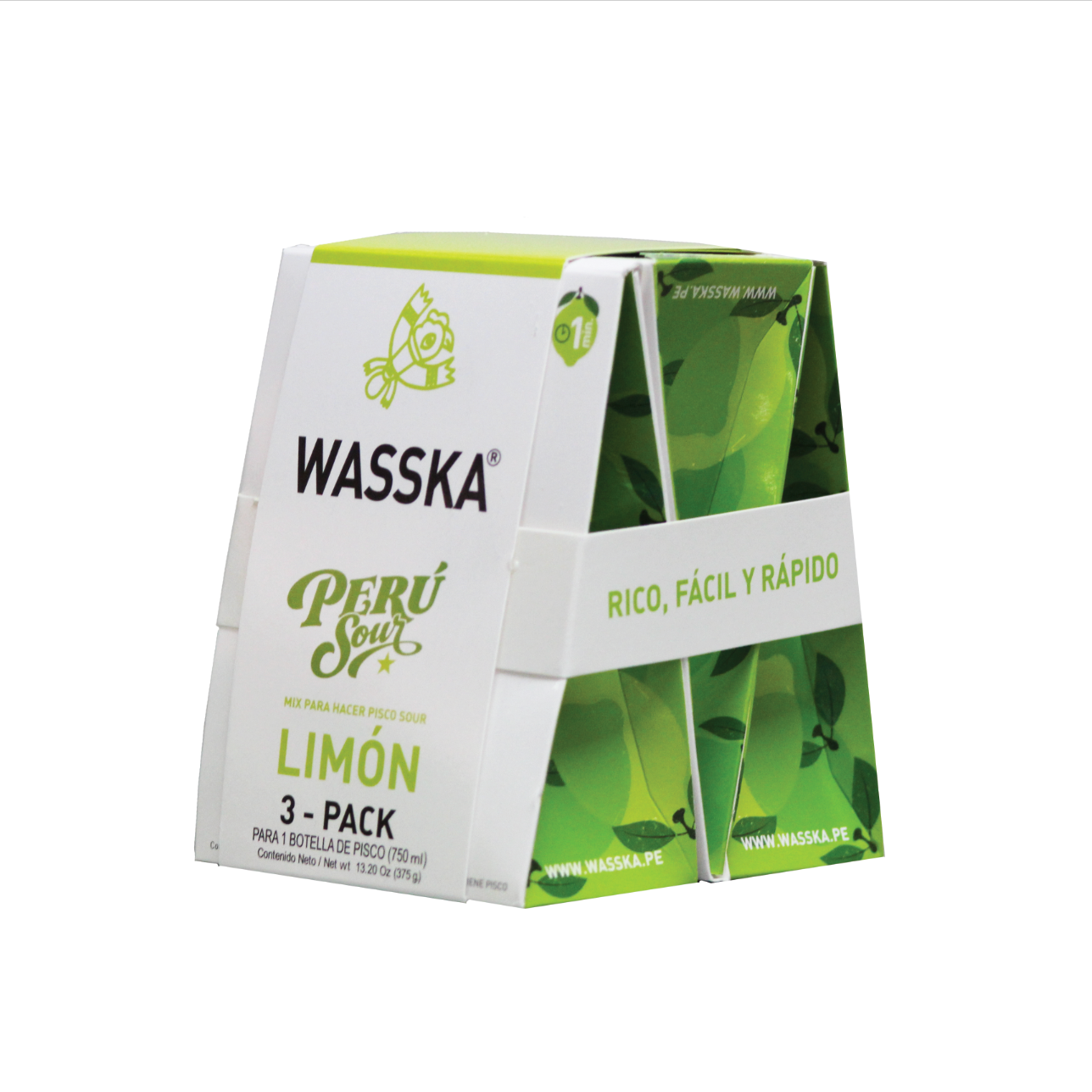 Wasska Perú Sour Limón - Sobre 125 Gr.