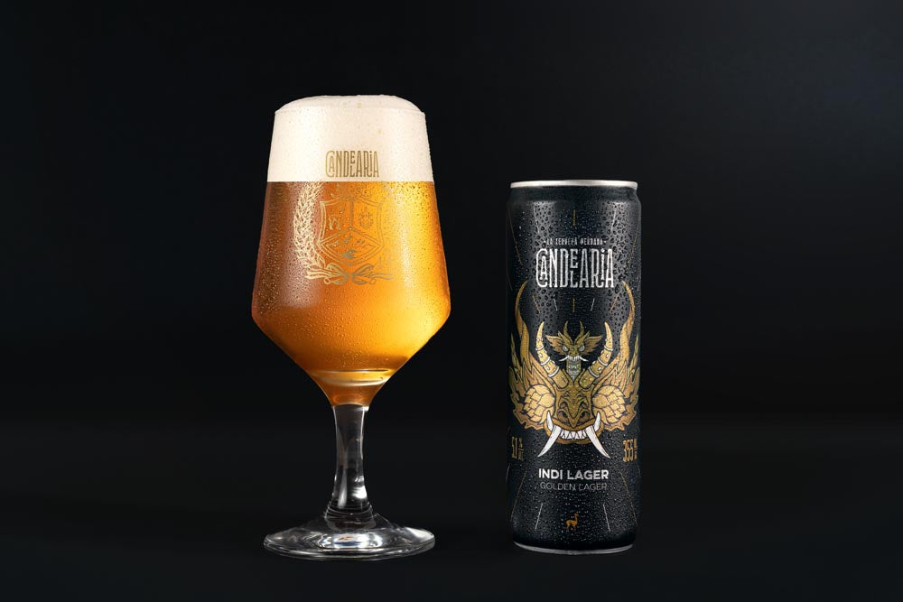 Indi Lager - Lata 355ml