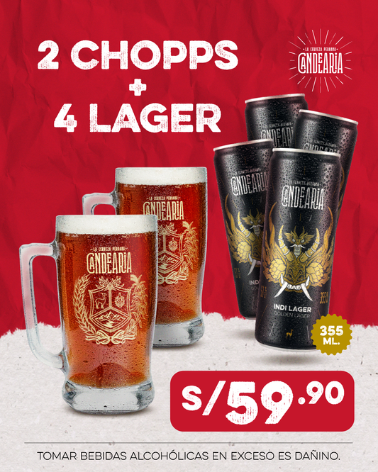 Pack Lager + Chopp