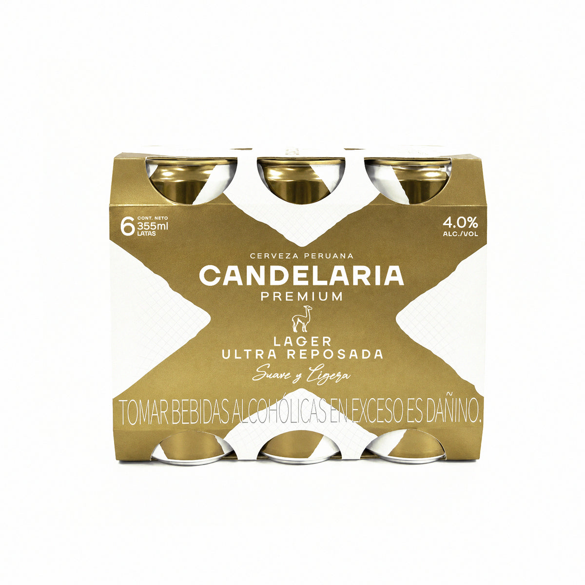 Candelaria X - Premium lager - lata 355ml