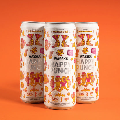 WASSKA Cocktail Maracuyá - 355ml