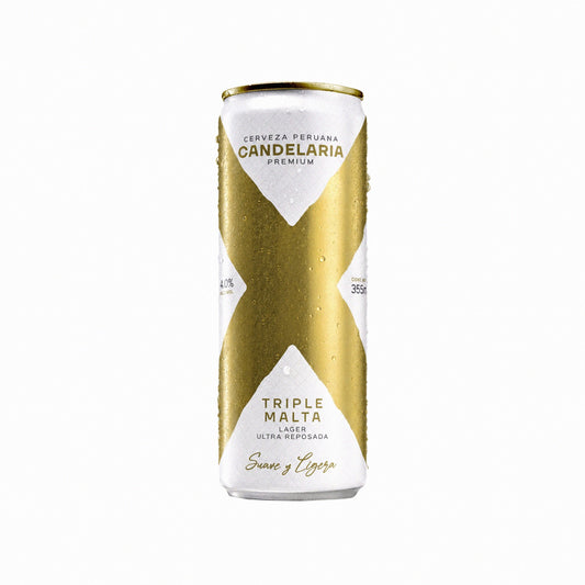Candelaria X - Premium lager - lata 355ml