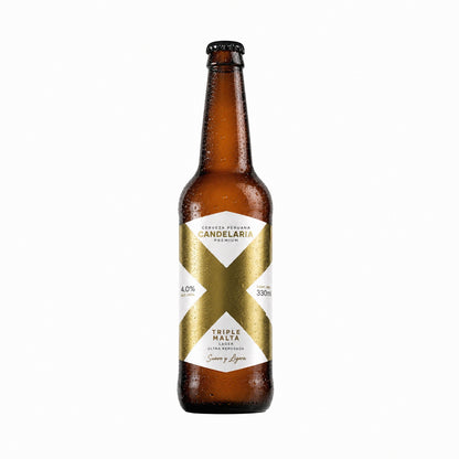 Candelaria X - Premium lager - botella 330ml