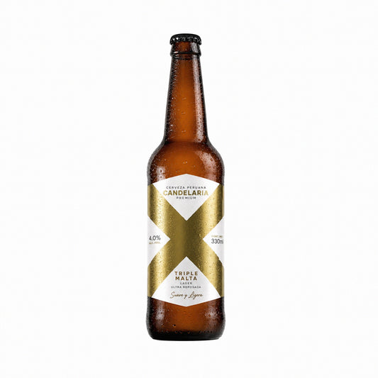 Candelaria X - Premium lager - botella 330ml