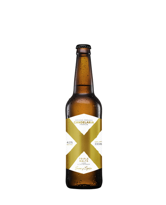 Candelaria X - Premium lager - botella 330ml
