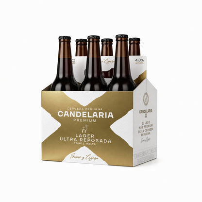 Candelaria X - Premium lager - botella 330ml